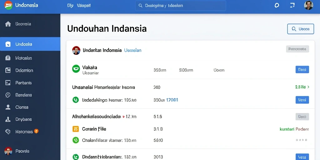 Tampilan antarmuka yang menarik dan modern.