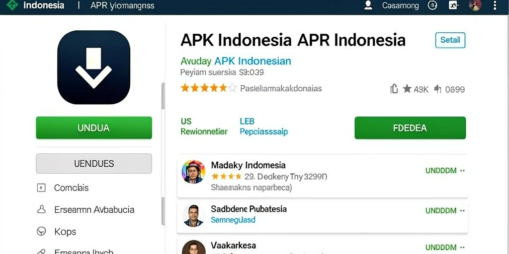 Tampilan menu utama yang menarik dan informatif.