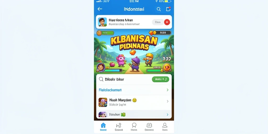 Tampilan antarmuka yang menarik dan user-friendly.