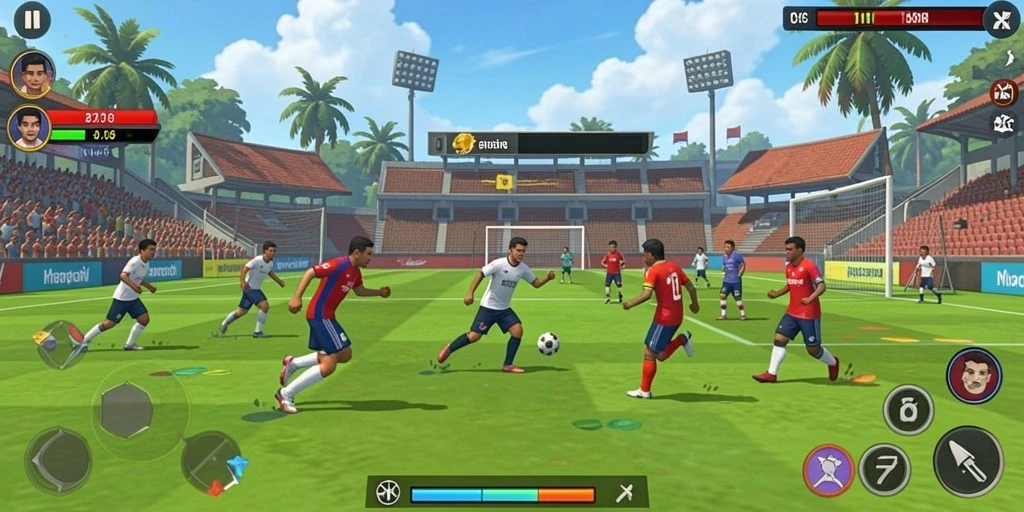 Tampilan awal yang menawan dengan karakter utama.