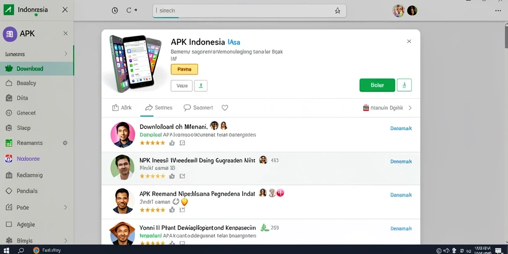 Tampilan karakter utama yang menarik dan penuh warna.