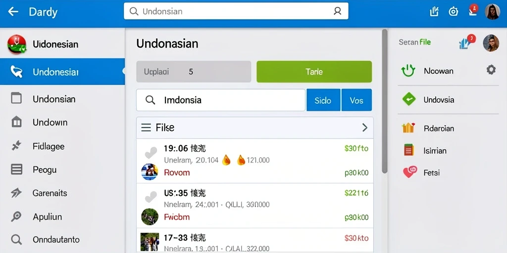 Tampilan antarmuka permainan yang menarik.