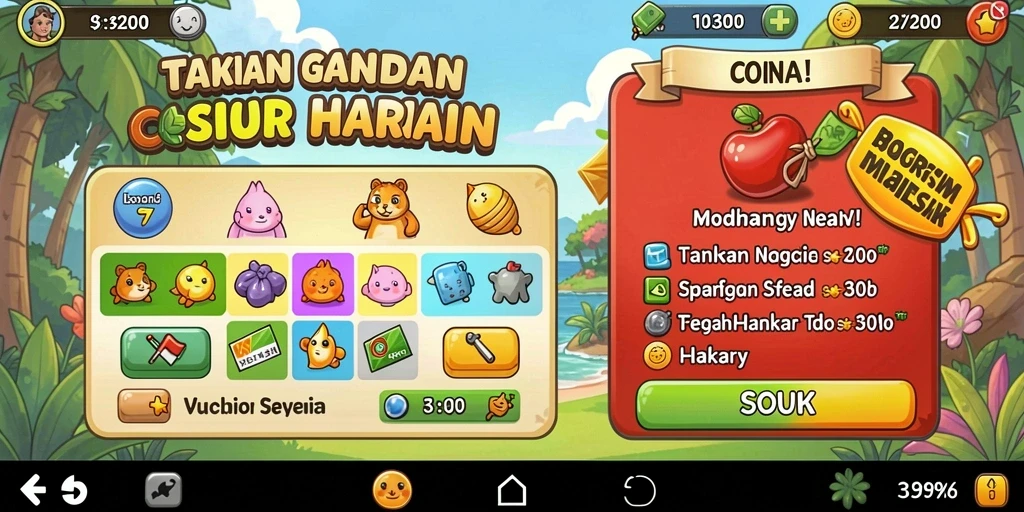 Tampilan antarmuka yang menarik dan mudah dinavigasi.