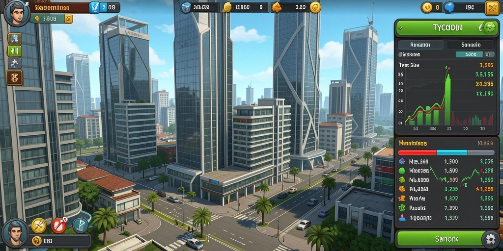 Tangkapan layar dari gameplay JKTJKT yang menampilkan eksplorasi kota.