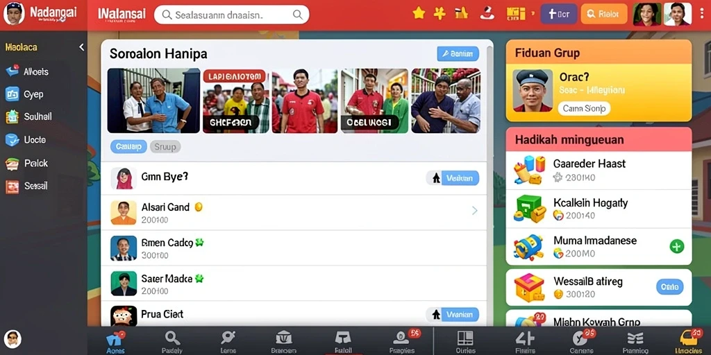 Tampilan antarmuka yang menarik dan mudah dinavigasi.