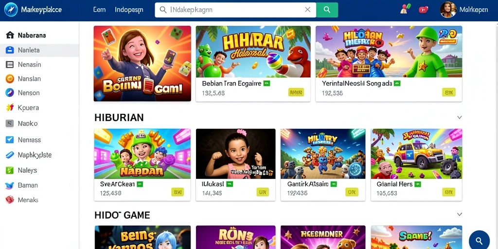 Tampilan antarmuka yang intuitif dan menarik!