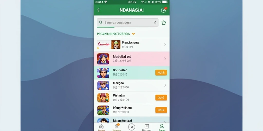 Tampilan antarmuka yang mudah dipahami.
