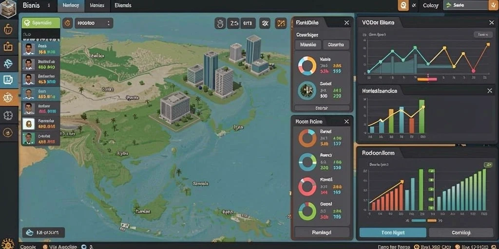 Pemandangan grafis yang memukau di level pertama.