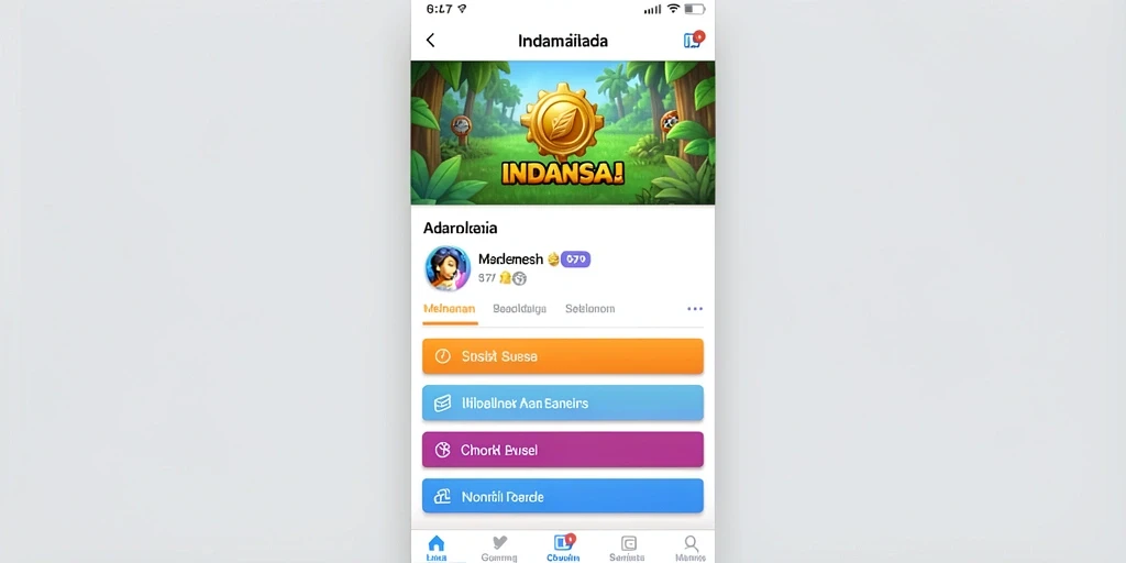 Tampilan mesin slot yang menarik dan penuh warna.