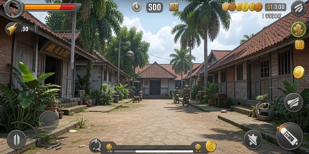 Tampilan antarmuka aplikasi yang menarik dan modern.