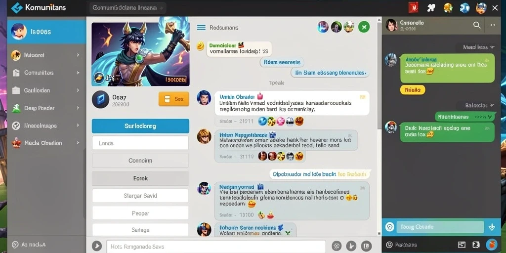 Tampilan antarmuka yang user-friendly.