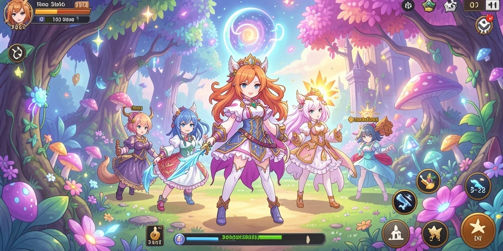 Tangkapan layar menampilkan gameplay SUPER5 yang menarik.