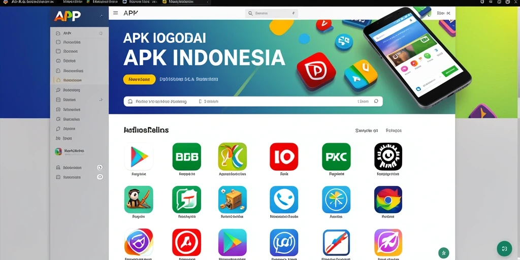 Tampilan awal yang menarik dan user-friendly.