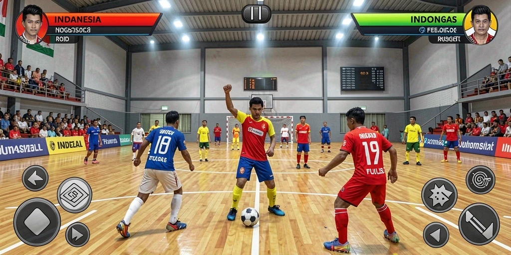 Tampilan menu utama dengan desain yang intuitif.