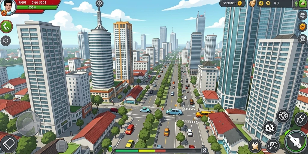 Screenshot menunjukkan tampilan antarmuka yang menarik.