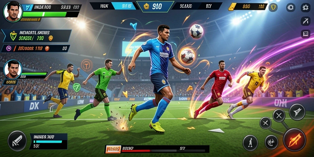 Tangkapan layar menampilkan gameplay yang memukau di TOKEKWIN.