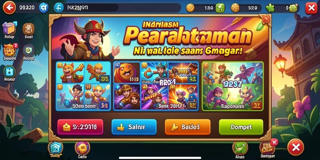Tampilan antarmuka yang menarik dan mudah digunakan.