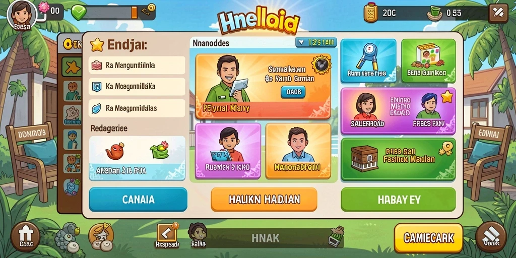 Tampilan antarmuka utama ZK988 yang menarik.