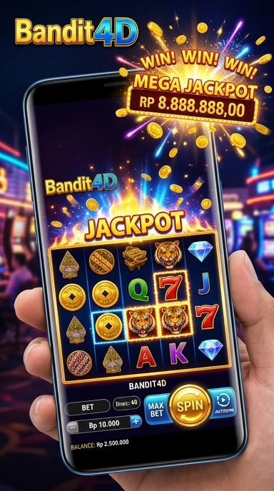 Cuplikan layar menu unduhan bandit4d untuk perangkat Android